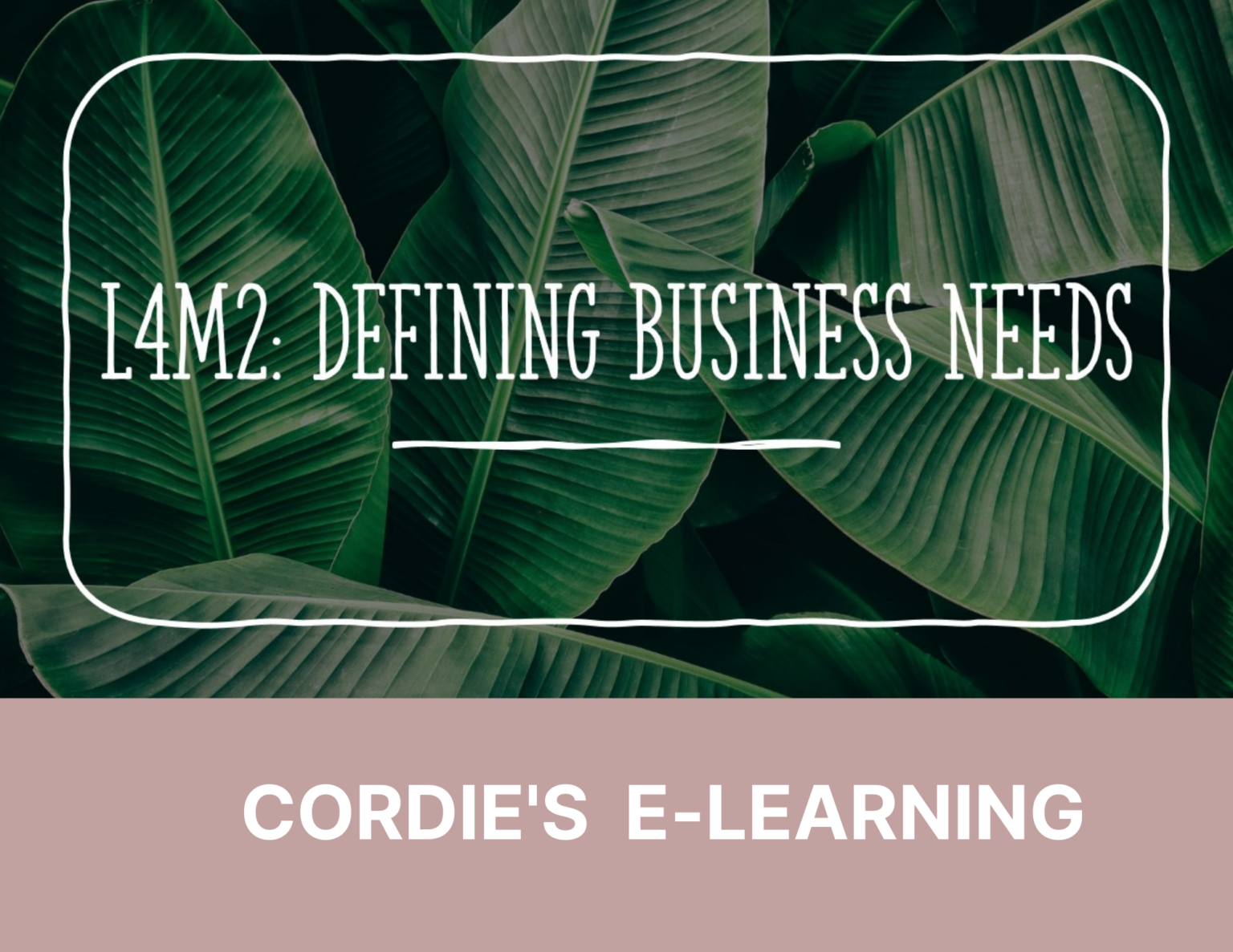 L4M2 E-learning – Công ty HD Evocurement